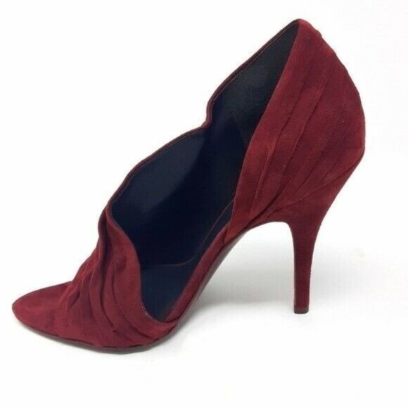 Alexander Wang Maja Suede Cutout Heels 40